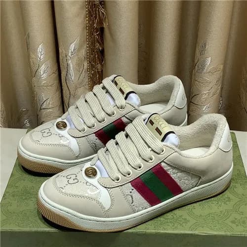 [매장판]Gucci 2021 Women's Leather Sneakers - 구찌 … - 1