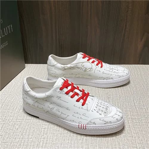 Berluti 2021 Men's Leather Sneakers,BERTS0276 … - 1