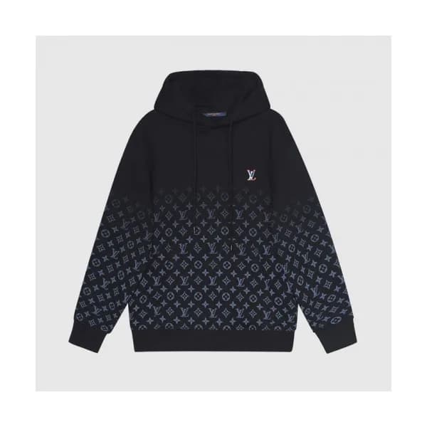 Louis vuitton Mens Casual Cotton Tshirts Black - … - 1