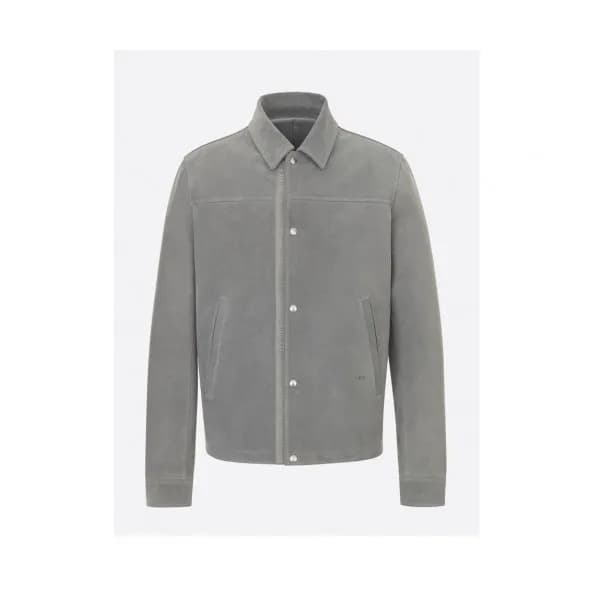 Dior Mens Logo Modern Leather Jacket Gray - 디올 20… - 1