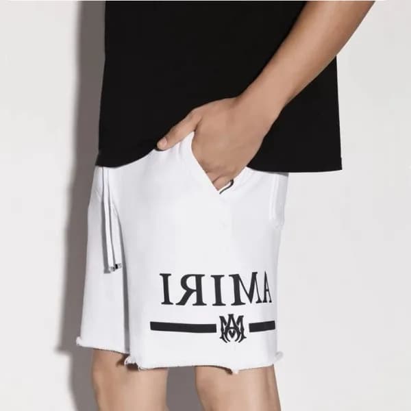 아미리 남성 캐쥬얼 화이트 반바지 - Mens White Half-pants - amir0… - 1
