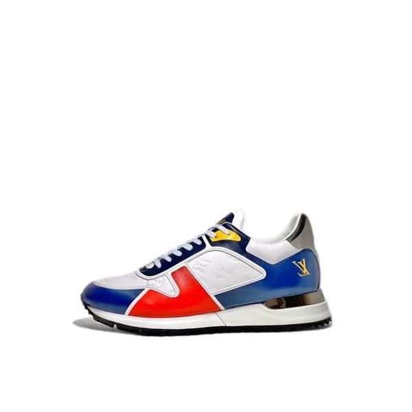 루이비통 남성 모던 블루 스니커즈 - Mens Blue Sneakers - lou04298… - 1