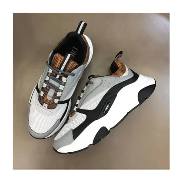 디올 남/녀 오블리크 그레이 스니커즈 - Unisex Gray Sneakers - dio0… - 1