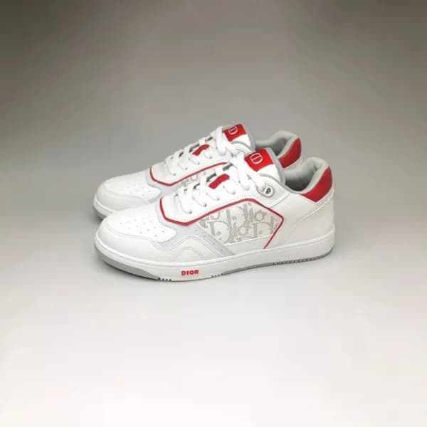 디올 남/녀 캐쥬얼 화이트 스니커즈 - Unisex White Sneakers - dio0… - 1