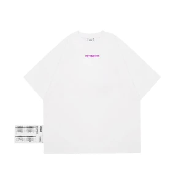 베트멍 남/녀 트렌디 화이트 반팔티 - Unisex White Tshirts - vet03… - 1