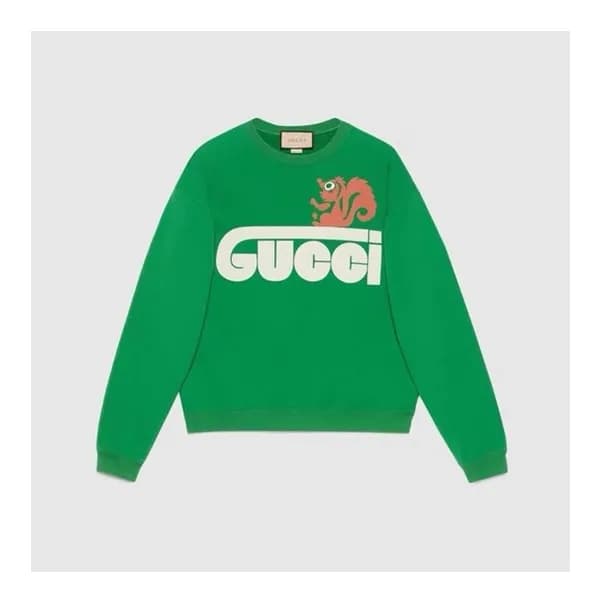구찌 남성 캐쥬얼 그린 맨투맨 - Gucci Mens Green Tshirts - Guc0… - 1