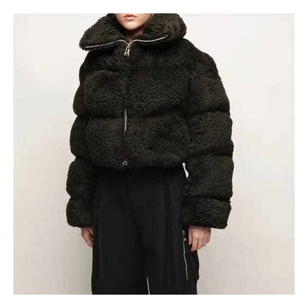 보테가베네타 여성 블랙 덕다운 패딩 - Bottega Veneta Womens Black … - 1