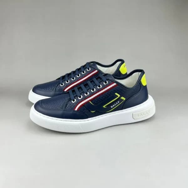 발리 남성 네이비 스니커즈 - Bally Mens Navy Sneakers - bal162… - 1