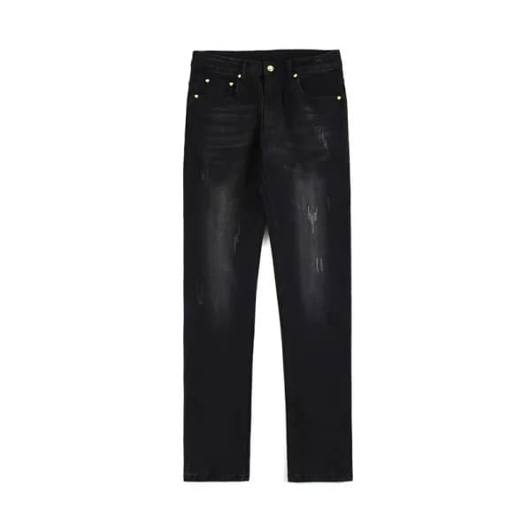 베르사체 남성 블랙 청바지 - Versace Mens Black Jeans - ve02x - 1