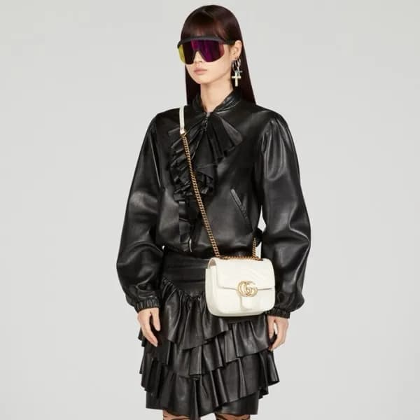 구찌 여성 GG 마몬트 백 - Gucci Womens GG Marmont - gu399x - 1