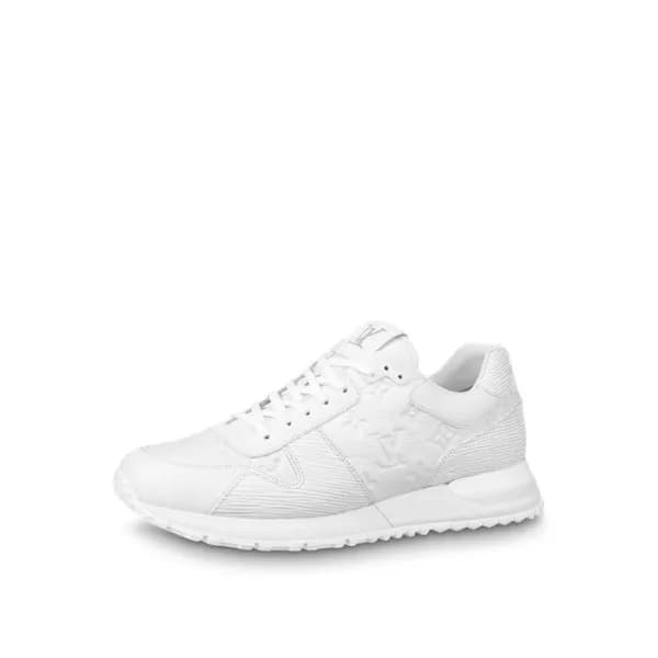 루이비통 남성 화이트 스니커즈 - Louis vuitton Mens White Sneake… - 1