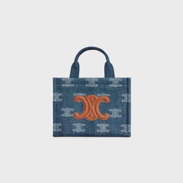 셀린느 여성 블루 토트백 - Celine Womens Blue Tote Bag - ce19… - 1