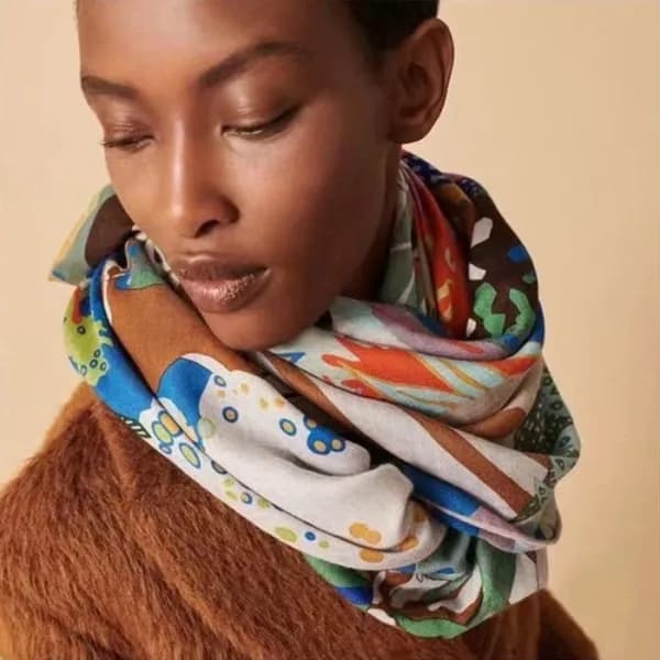 에르메스 여성 캐시 멀티 스카프 - Hermes Womens Multi Scarf - he… - 1
