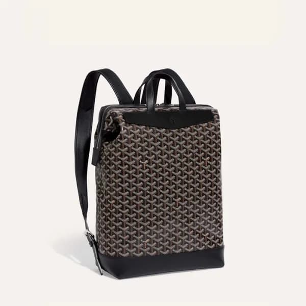 고야드 남성 블랙 시스알팡 백팩 - Goyard Mens Cisalpang Backpack… - 1