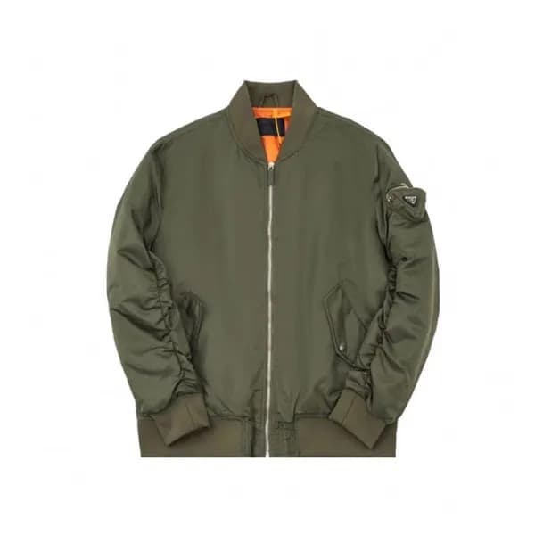 프라다 남성 모던 카키 자켓 - Prada Mens Khaki Jackets - pr855… - 1
