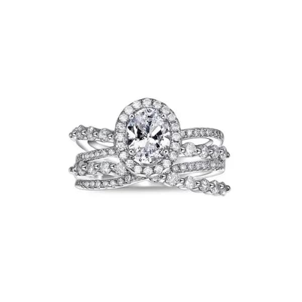 샤넬 여성 화이트 골드 반지 - Chanel Womens White Gold Ring - … - 1
