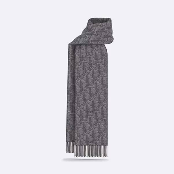 디올 남성 그레이 머플러 - Dior Mens Gray Muffler - acc1328x - 1