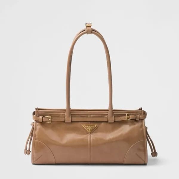 프라다 여성 카멜 토트백 - Prada Womens Camel Tote Bag - prb9… - 1