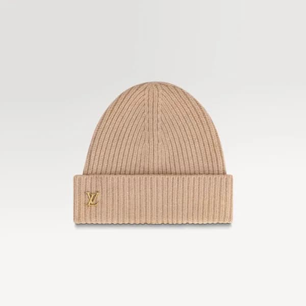 루이비통 남/녀 베이지 비니 - Louis vuitton Unisex Beige Beani… - 1