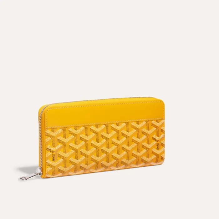 고야드 남/녀 마티뇽 옐로우 지갑 GM - Goyard Unisex Matignon Lon… - 1