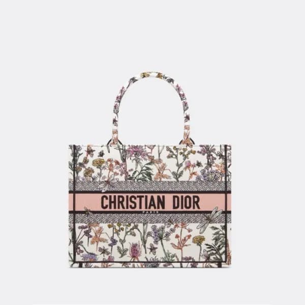 디올 여성 자수 북토트 M1296 - Dior Womens Book Tote - dib20… - 1