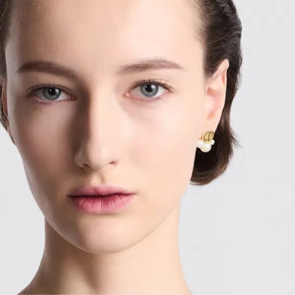 디올 여성 골드 이어링 - Dior Womens Gold Earring - acc1955x - 1