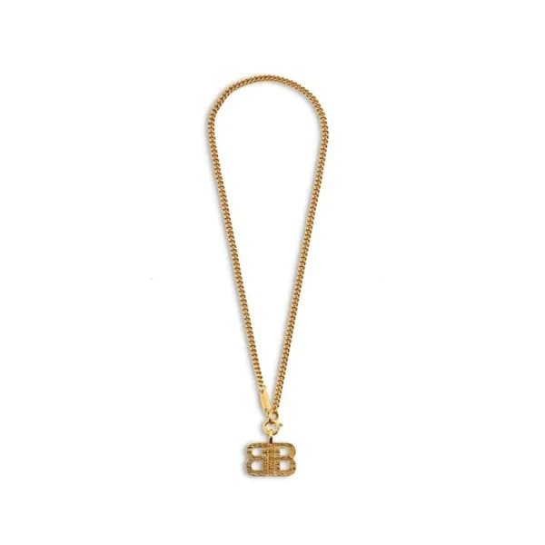 발렌시아가 남/녀 골드 목걸이 - Balenciaga Unisex Gold Necklace…