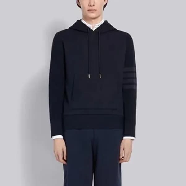 톰브라운 남성 집업 후드티 - Thom Browne Mens Zip-up Hoodie - … - 1