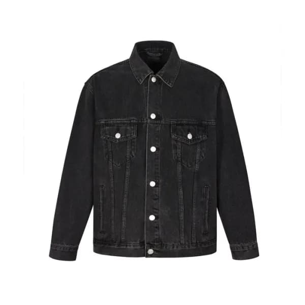 발렌시아가 남성 데님 재킷 - Balenciaga Mens Denim Jacket - ba… - 1