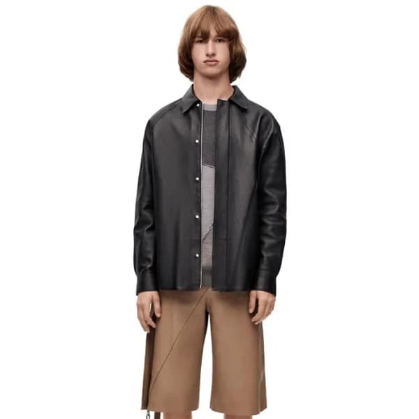 로에베 남성 가죽 자켓 - Loewe Mens Leather Jacket - loc3208…