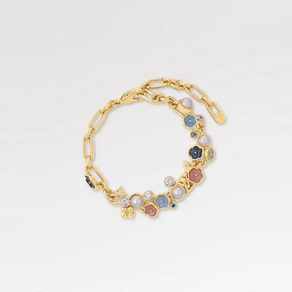루이비통 여성 골드 팔찌 - Louis vuitton Womens Gold Bangle -… - 1