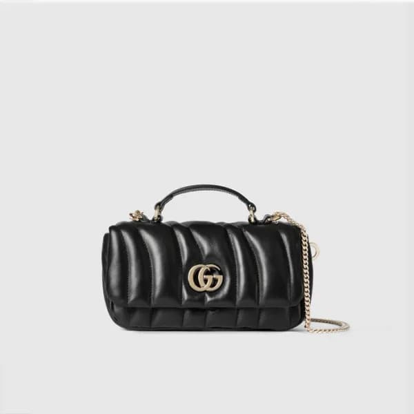 구찌 여성 GG 밀라노 미니 레더 탑 핸들 - Gucci Womens GG Milano T… - 1