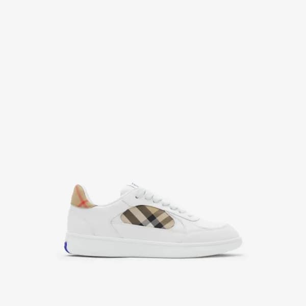 버버리 남/녀 테라스 스니커즈 - Burberry Unisex Terrace Sneaker… - 1