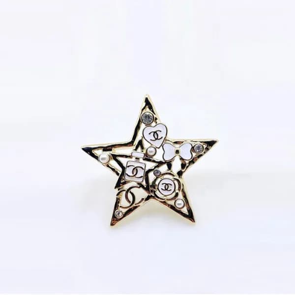 샤넬 여성 골드 브로치 - Chanel Womens Gold Brooch - acc5452… - 1
