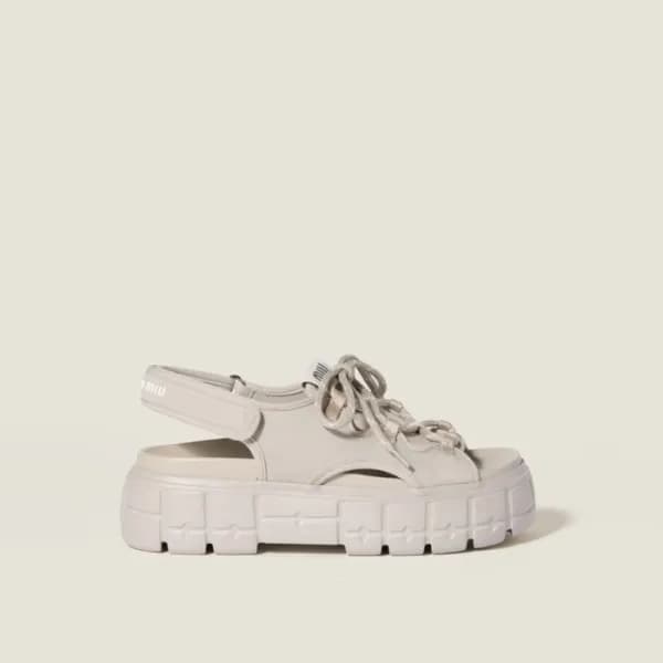 미우미우 여성 청키 네오프렌 샌들 - Miumiu Womens Chunky Neoprene… - 1
