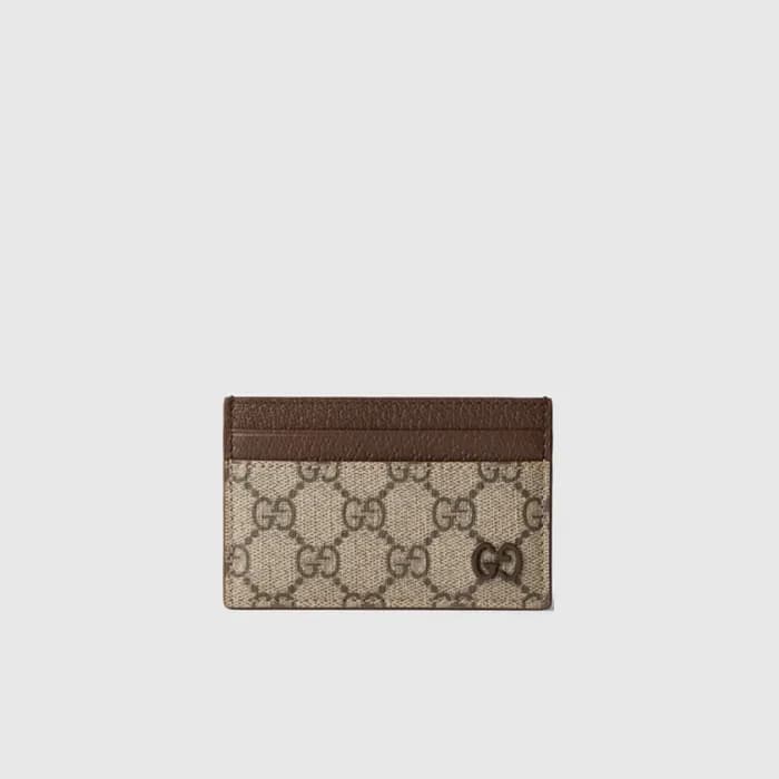 구찌 바이컬러 GG 카드 케이스 - Gucci Bicolor GG Card Case - g… - 1