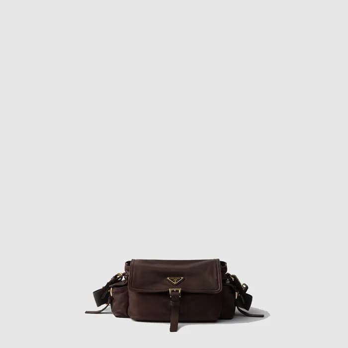 프라다 여성 익스플로어 미디엄 나파 가죽 숄더 백 1BD394 - Prada Womens … - 1