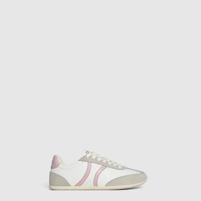 셀린느 여성 조거 로우 레이스업 스니커즈 - Celine Womens Jogger Low … - 1