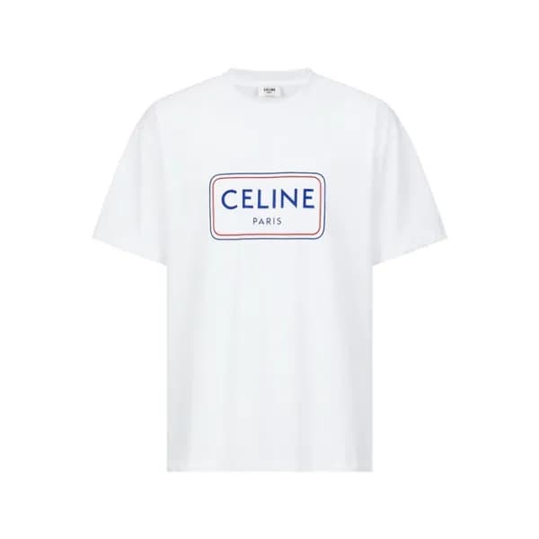 셀린느 남성 반팔 티셔츠 - Celine Mens Round Tshirt - cec1270… - 1