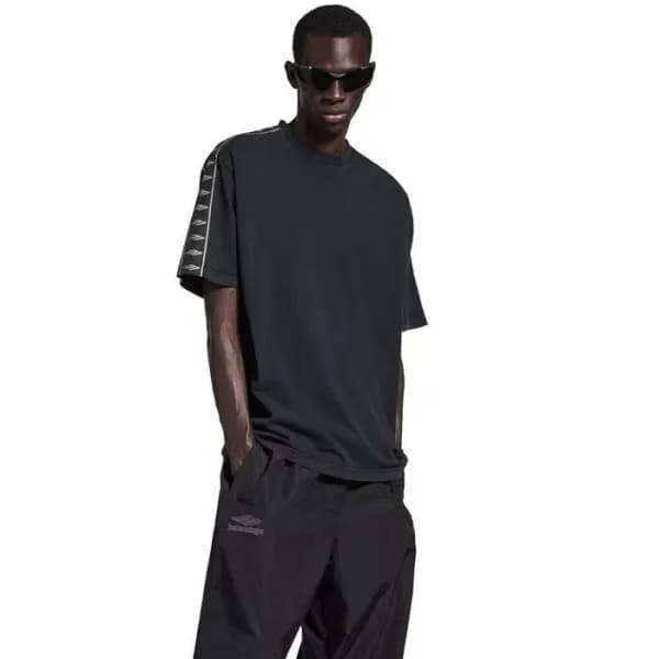 발렌시아가 남성 라운드 반팔 티셔츠 - Balenciaga Mens Round Tshirt… - 1