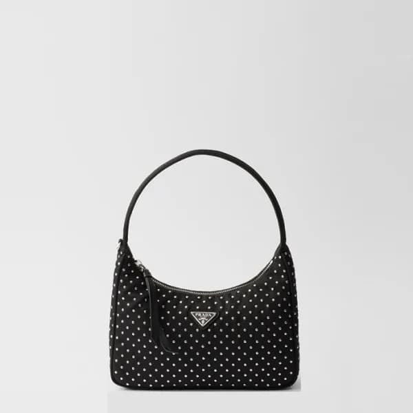 프라다 여성 스터드 리에디션 리나일론 미니백 1BC515 - Prada Womens Stu… - 1