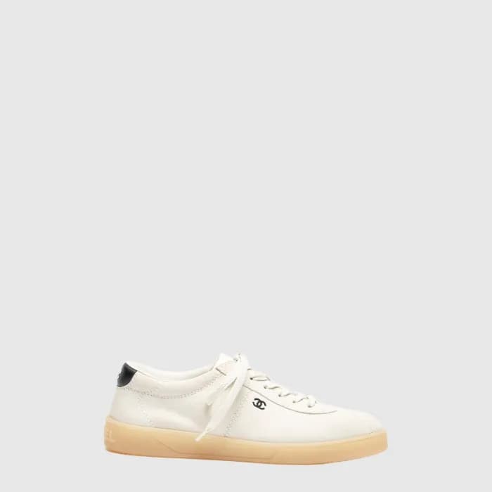 샤넬 여성 레더 스니커즈 - Chanel Womens Leather Sneakers - c… - 1