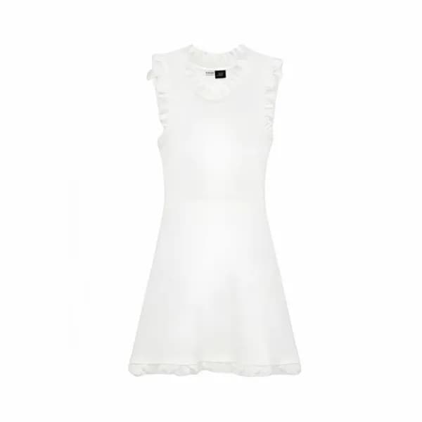 로에베 여성 러플 아나그램 미니 드레스 - Loewe Womens Ruffled Anagr… - 1