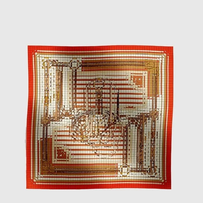 에르메스 여성 코칭 데자뷰 숄 - Hermes Womens Coaching Deja-Vu Shawl - acc8793x - 1