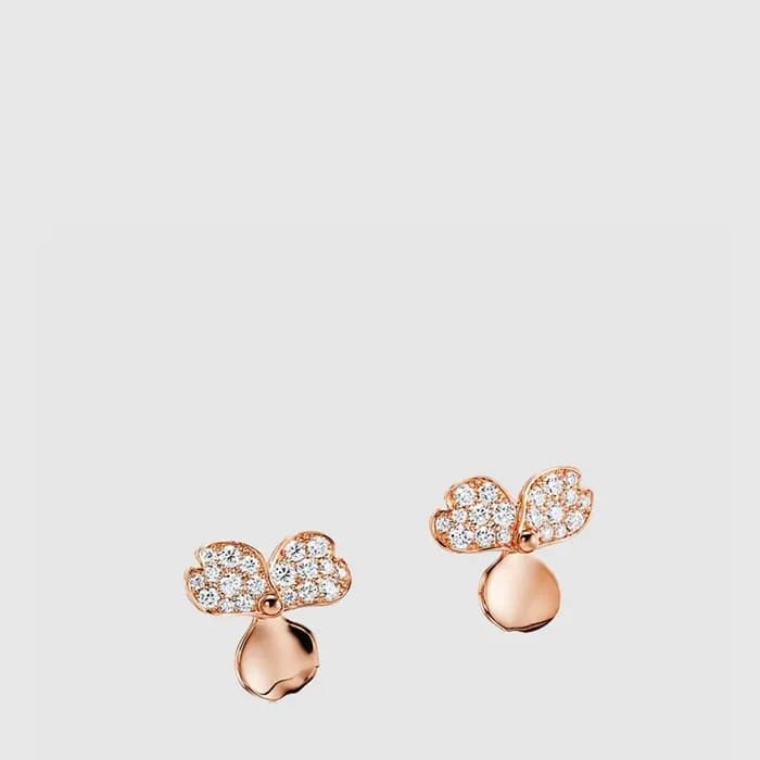 티파니 여성 플라워 다이아 이어링 - Tiffany Womens Flower Diamond Earrings - acc9035x - 1