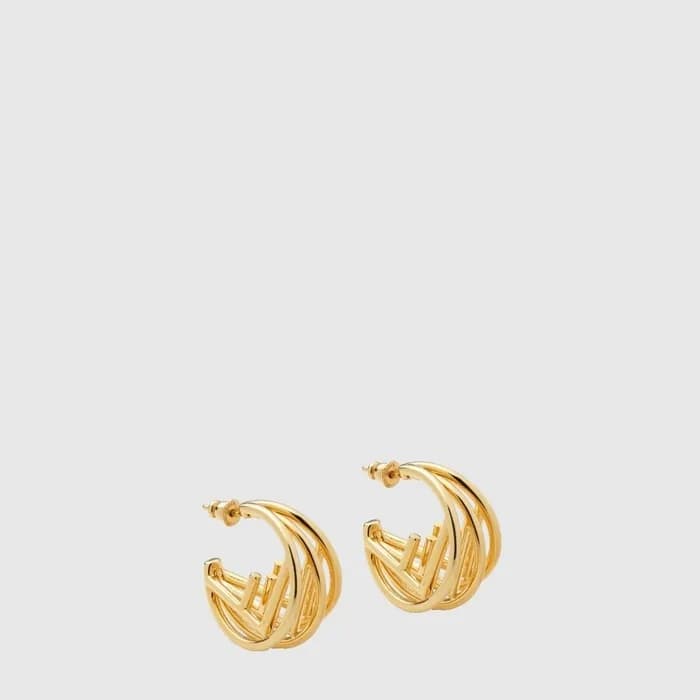 펜디 여성 F 이즈 펜디이어링 - Fendi Womens F is Fendi Earring - acc10078x - 1