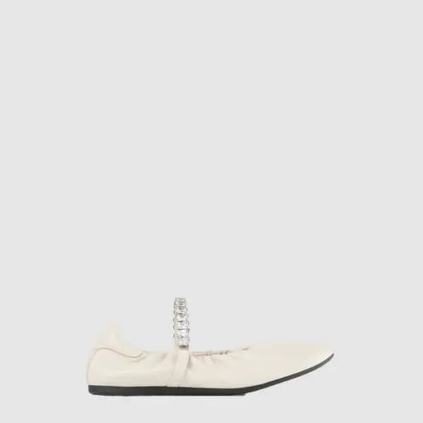 지미추 여성 제이드 발레리나 플랫 - Jimmy Choo Womens Jade Ballerina Flats - jis14803x - 1
