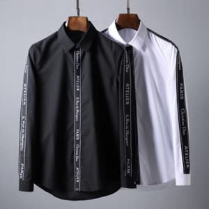 DIOR 2018 MENS SHIRT - 디올 신상 남성셔츠 , 2 색 (블랙/화이트) D… - 1