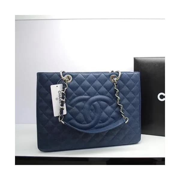 Chanel Chain Tote Shoulder Bag,34CM - 샤넬 체인 토트 숄더… - 1