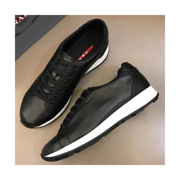 Prada 2018 Mens Leather Sneakers/Running shoes - 프… - 1